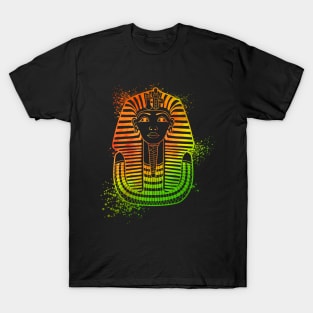 Colorful drawing of Tutankhamun T-Shirt